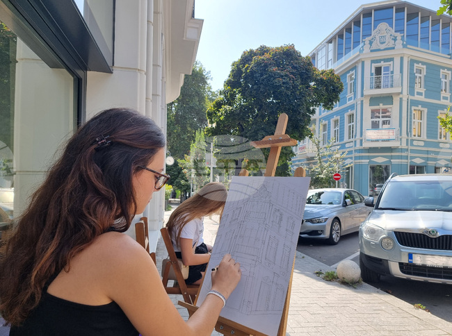 Варна - пленер - архитектурно наследство