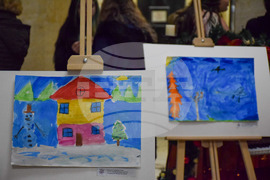 Благоевград - коледна изложба - деца