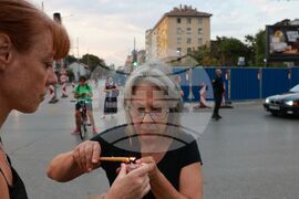 Траурно шествие - протест - "Да спасим дърветата на Опълченска"