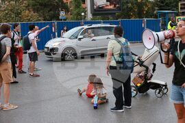 Траурно шествие - протест - "Да спасим дърветата на Опълченска"