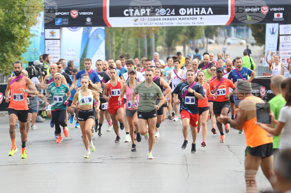 София Екиден маратон 2024 - старт