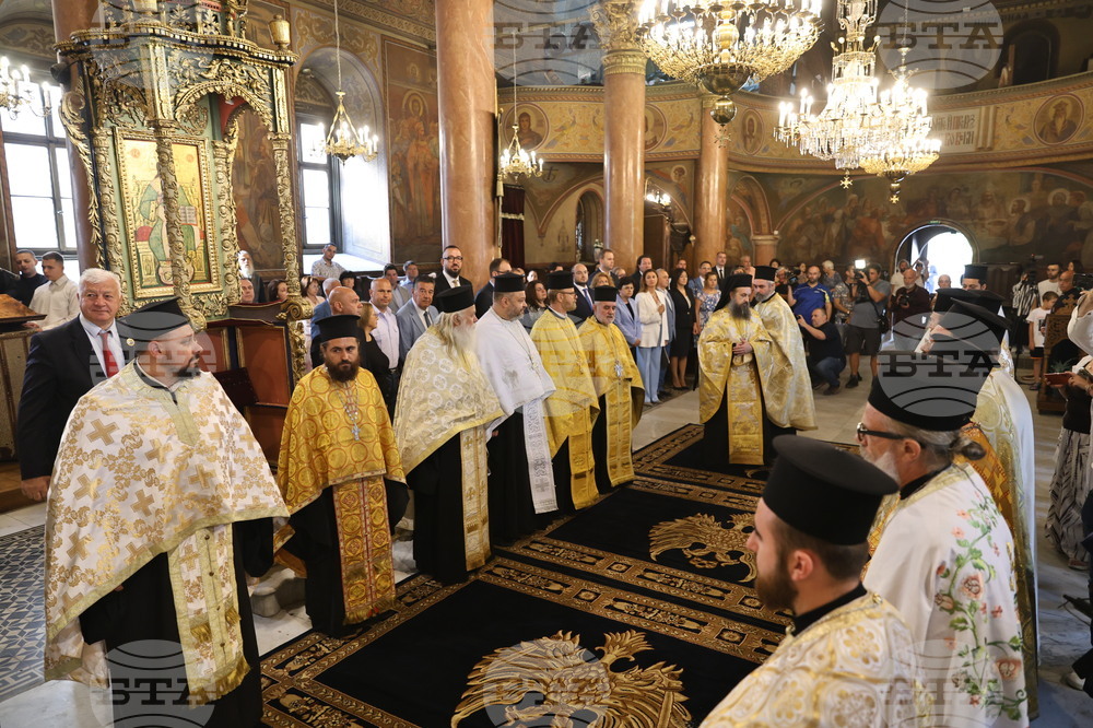 Пловдив - Съединението на България - тържествен молебен 