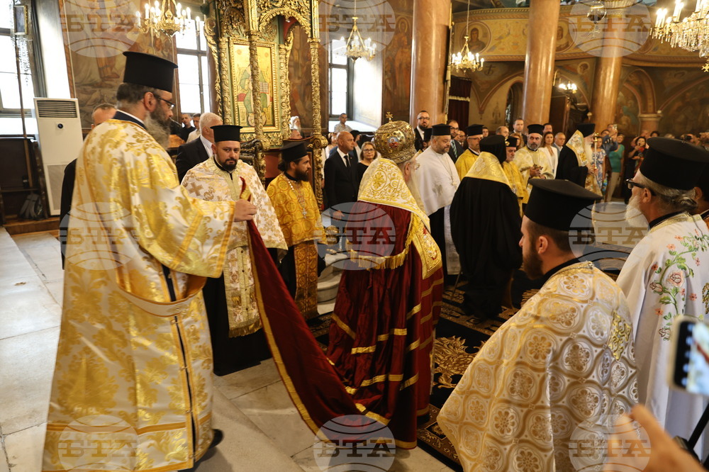 Пловдив - Съединението на България - тържествен молебен 