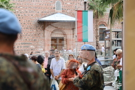 Пловдив - Ден на Съединението на България - паметна плоча на майор Райчо Николов