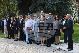 Пловдив - Съединението на България - честване - паметник на Захари Стоянов