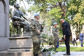 Пловдив - Съединението на България - честване - паметник на Захари Стоянов
