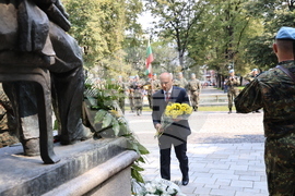 Пловдив - Съединението на България - честване - паметник на Захари Стоянов