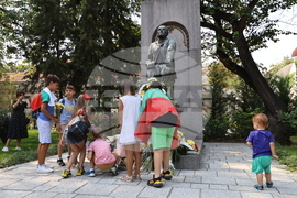 Пловдив - Съединението на България - честване - паметник на Захари Стоянов