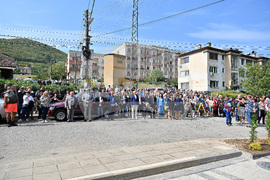 Чипровци - паметник на Васил Левски