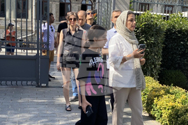 Турция - Желязна църква „Свети Стефан“ - Ден на Съединението на България - посетители