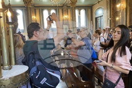 Турция - Желязна църква „Свети Стефан“ - Ден на Съединението на България - посетители