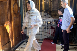 Турция - Желязна църква „Свети Стефан“ - Ден на Съединението на България - посетители