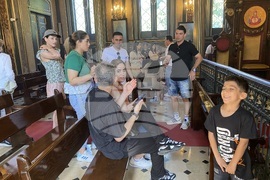 Турция - Желязна църква „Свети Стефан“ - Ден на Съединението на България - посетители