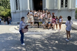 Турция - Желязна църква „Свети Стефан“ - Ден на Съединението на България - посетители