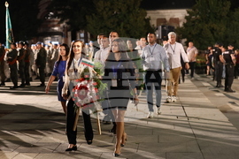 Пловдив - Съединение на България - годишнина - тържествена заря-проверка