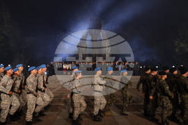 Пловдив - Съединение на България - годишнина - тържествена заря-проверка