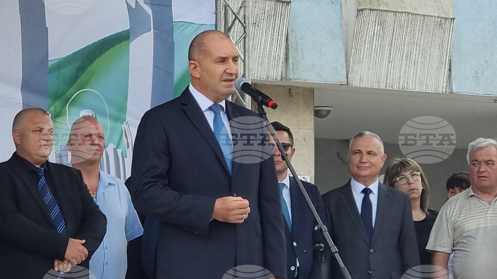 Раднево - Румен Радев - годишнина