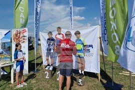 Село Белчин - състезание по ролкови ски - награждаване