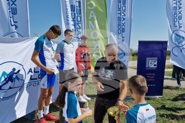 Село Белчин - състезание по ролкови ски - награждаване