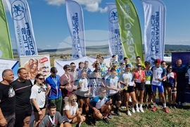 Село Белчин - състезание по ролкови ски - награждаване