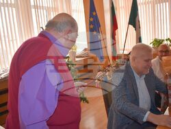 Кметът Денчо Бояджиев и заместник-кметът Добрин Добрев се срещнаха с председателите на пенсионерски клубове в Община Разград 