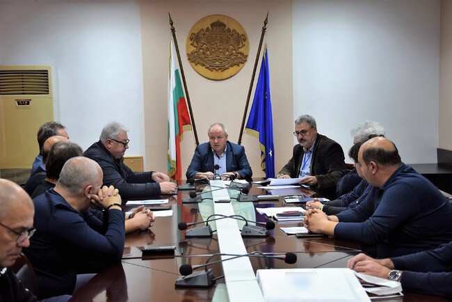 В Областна администрация Видин се обсъди идеен проект „Система за електронно управление на движението на товарни автомобили към ГКПП „Дунав мост – 2“