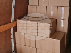 Снимка: Пресцентър МВР - цигари без бандерол