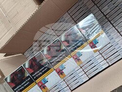 Снимка: Пресцентър МВР - цигари без бандерол