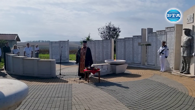 С военен ритуал и панихида община Добричка отбеляза 108 години от Добричката епопея