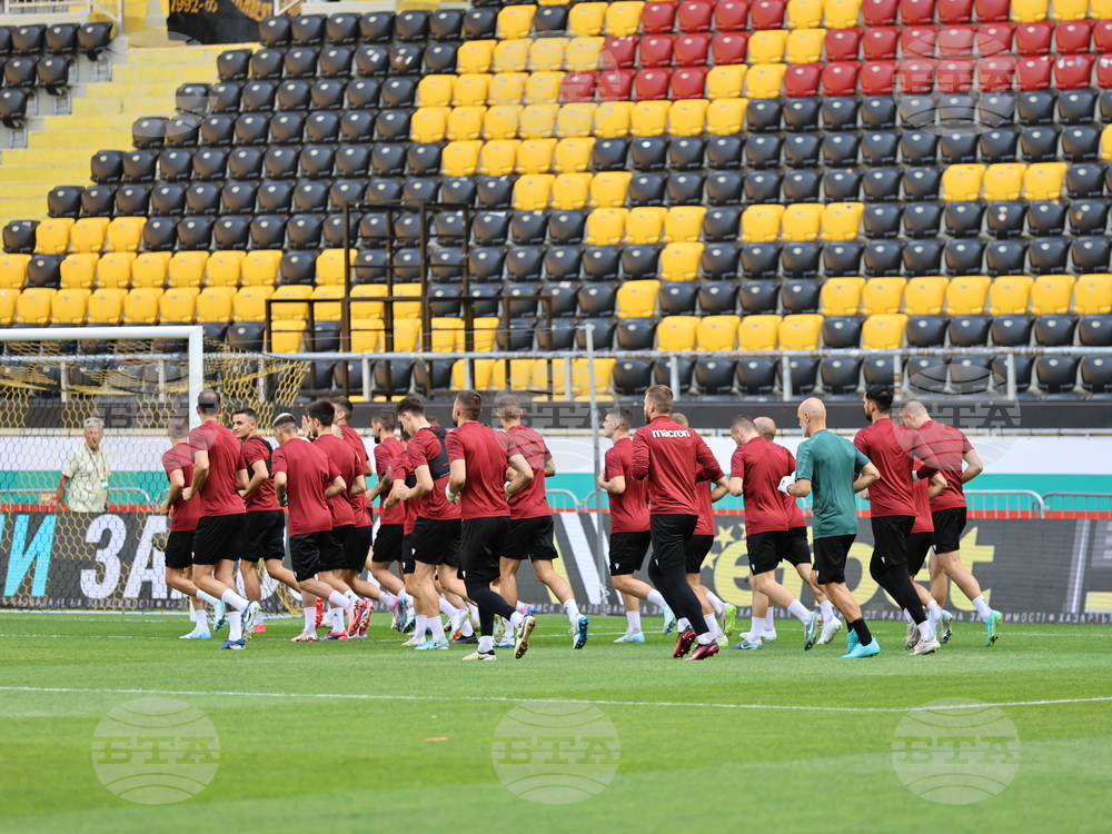Пловдив - футбол - тренировка на националния отбор на България