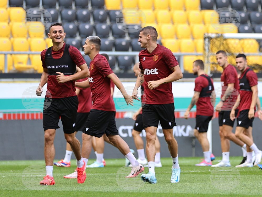 Пловдив - футбол - тренировка на националния отбор на България