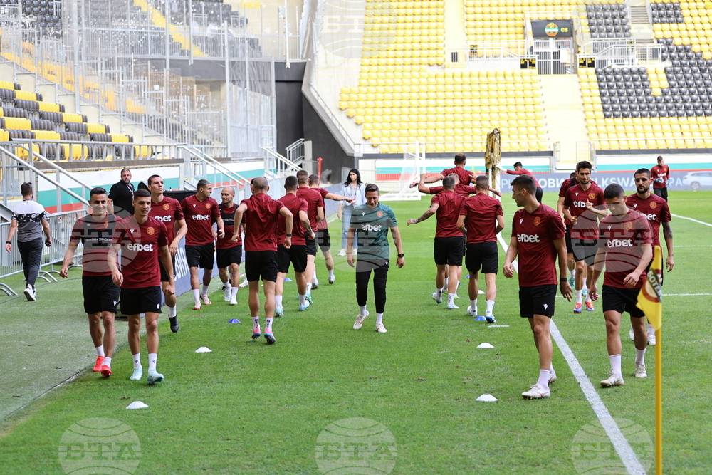 Пловдив - футбол - тренировка на националния отбор на България