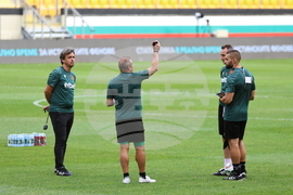 Пловдив - футбол - тренировка на националния отбор на България