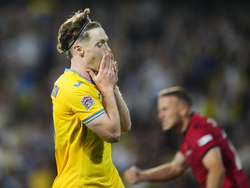Ukraine Albania Nations League Soccer