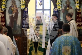 Патриаршеска св. Литургия в храм "Рождество Богородично"