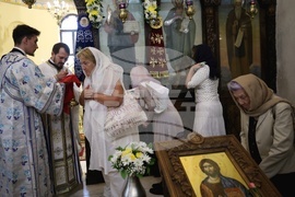 Патриаршеска св. Литургия в храм "Рождество Богородично"