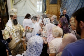 Патриаршеска св. Литургия в храм "Рождество Богородично"