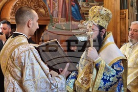 Село Кабиле - манастир "Рождество на Пресвета Богородица" - литургия