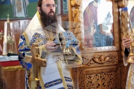 Село Кабиле - манастир "Рождество на Пресвета Богородица" - литургия