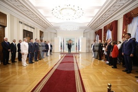 Румен Радев - Висше офицерско звание - церемония