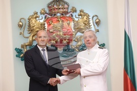 Румен Радев - Висше офицерско звание - церемония - Калин Калинов 