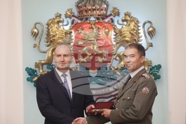 Румен Радев - Висше офицерско звание - церемония - Теодор Тодоров