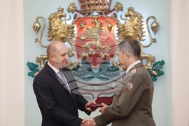 Румен Радев - Висше офицерско звание - церемония - Теодор Тодоров