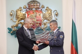 Румен Радев - Висше офицерско звание - церемония - Димитър Павлов