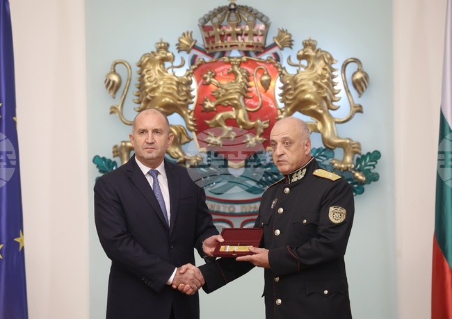 President Radev Reappoints Emil Tonev National Protection Service Chief