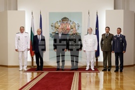 Румен Радев - Висше офицерско звание - церемония