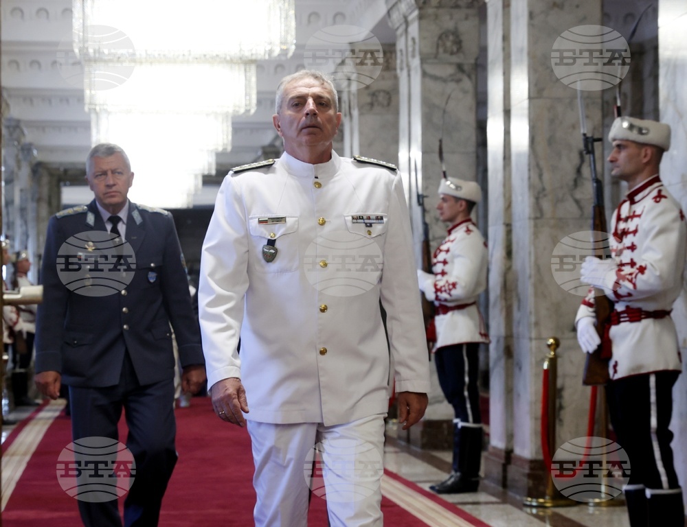 Президент - Висше офицерско звание - церемония