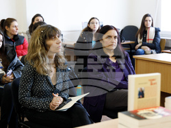 Снимка: Югозападен университет „Неофит Рилски“ – Благоевград - Д-р Николай Ценков представи в ЮЗУ „Неофит Рилски“ новата си книга „Триумфът на масите“