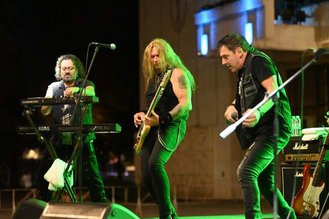 Община Русе: Хард рок, огнено шоу и моторен рев взривиха публиката на „Green Rock Fest“