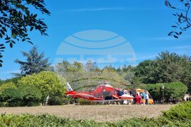 Кърджали - въздушна линейка - пострадал